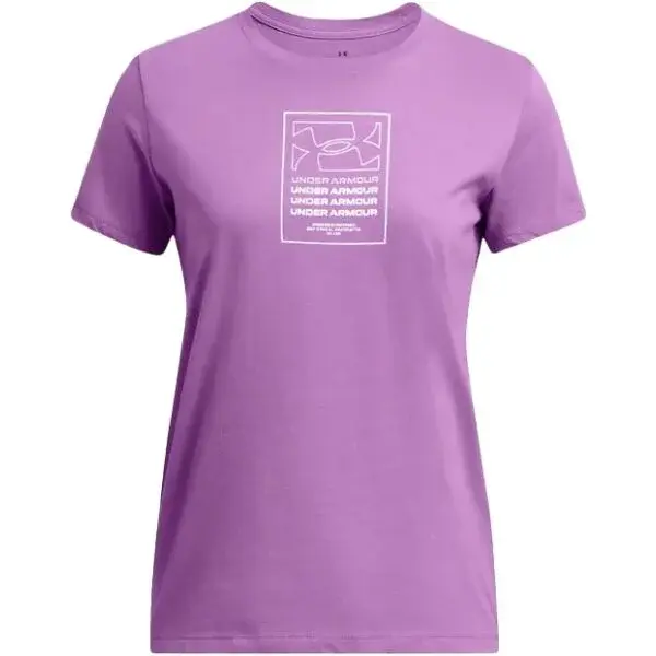 Under Armour BOX ORIGINATORS Dámské tričko, fialová, velikost L