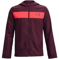 Under Armour SPORTSTYLE WINDBREAKER Chlapecká bunda, vínová, velikost M