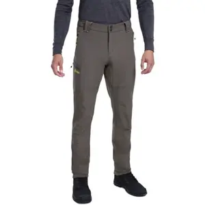 KILPI TIDE Pánské outdoorové kalhoty, tmavě zelená, velikost