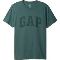 GAP V-EVERYDAY Pánské tričko, tmavě zelená, velikost