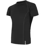 Sensor MERINO WOOL ACTIVE M Pánské funkční triko, černá, velikost