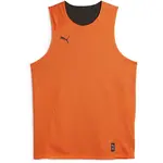 Puma HOOPS TEAM REVERSE PRACTICE JERSEY Pánský basketballový dres, oranžová, velikost XXXL
