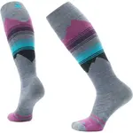 Smartwool W SKI TARGETED CUSHION PATTERN OTC Dámské lyžařské podkolenky, šedá, velikost