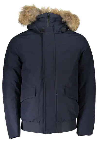 Pánska modrá bunda Woolrich