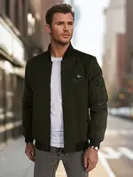 Pánska prechodná bomberka zelená