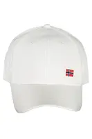 Biela šiltovka s nórskou vlajkou