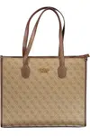 GUESS JEANS BEIGE WOMEN'S BAG
