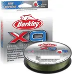 Berkley pletená šňůra X9 Low Vis Green 150m 0,17mm