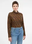 Light brown women's long-sleeved T-shirt ORSAY - Women's