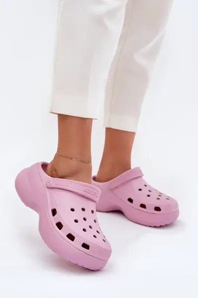 BIG STAR SHOES Dámske Penové Šľapky Na Masívnej Podošve Big Star