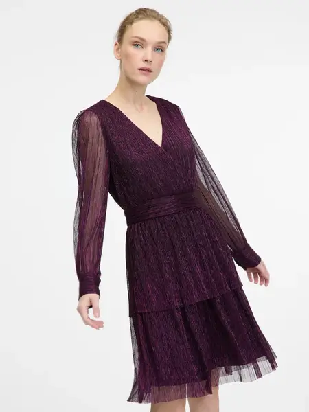 Purple women's knee-length dress ORSAY - Women's