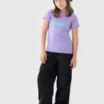 Girl's T-shirt with 4F print