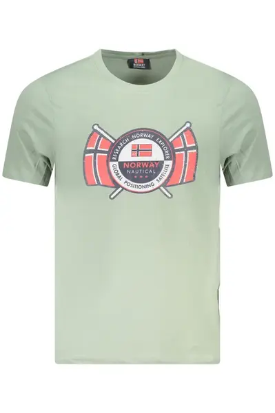 Pánske tričko NORWAY 1963, zelené