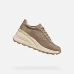 Beige women's sneakers Geox Spherica EC13 - Women's