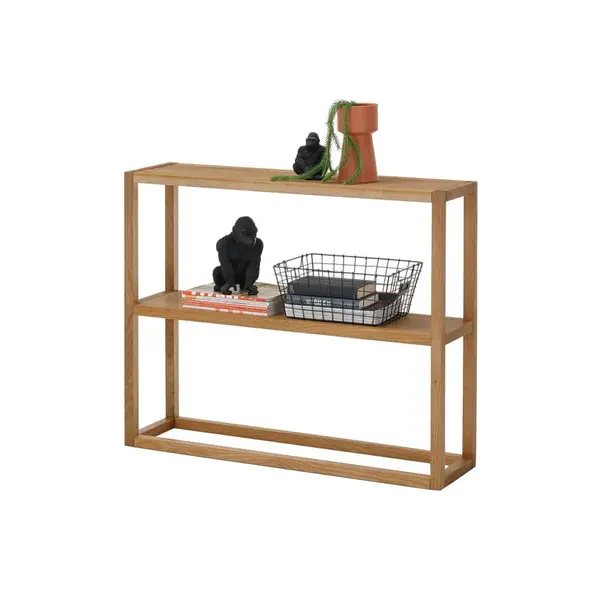 MID.YOU KONZOLOVÝ STOLEK, dub, přírodní barvy, 99/26/80 cm