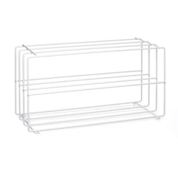 MID.YOU REGÁL NA BOTY, bílá, 73/40/28,5 cm