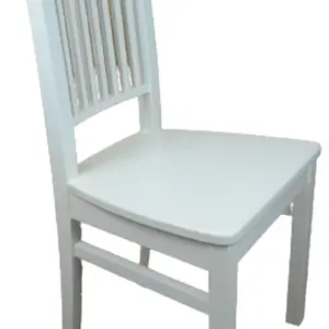 MI-KO Jídelní židle Samba P masiv BÍLÁ