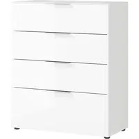 Premium Living KOMODA, bílá, 83/102/42 cm
