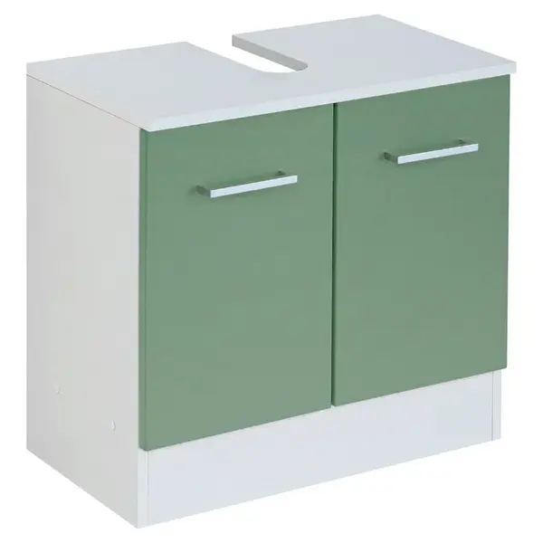 Held SKŘÍŇKA POD UMYVADLO, zelená, bílá, 60/56/35 cm