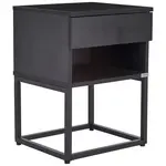 Livetastic NOČNÍ STOLEK, černá, 40/55/35 cm