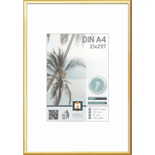 RÁM NA OBRAZY, 1 foto 21 cm x 29,7 cm