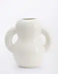 HOME STUDYO Vase OSCAR Bone Gloss