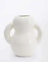 HOME STUDYO Vase OSCAR Bone Gloss