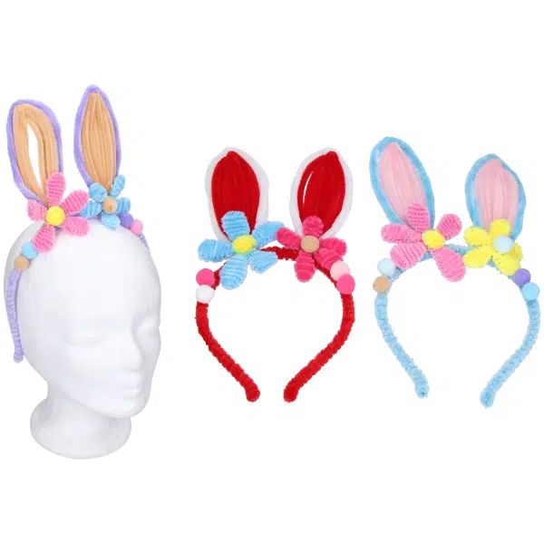 Set karneval - Čelenka a uši Zajíc - více variant