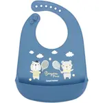 Canpol babies Bonjour Paris Bibs bryndák Blue 1 ks