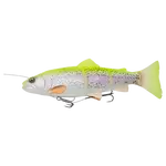 Savage gear gumová nástraha 4d linethru trout sinking lemon trout - 20 cm 98 g