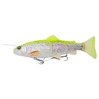 Savage gear gumová nástraha 4d linethru trout sinking lemon trout - 20 cm 98 g