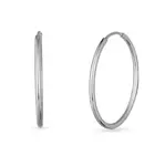 Vuch Nadčasové ocelové kruhy Silver Yetta