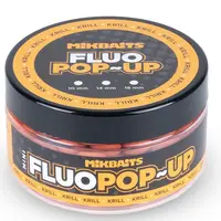 Mikbaits mini plovoucí boilie fluo 100 ml 10 mm - krill