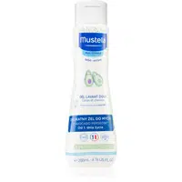 Mustela Bébé Bain tělový a vlasový mycí gel pro děti 200 ml