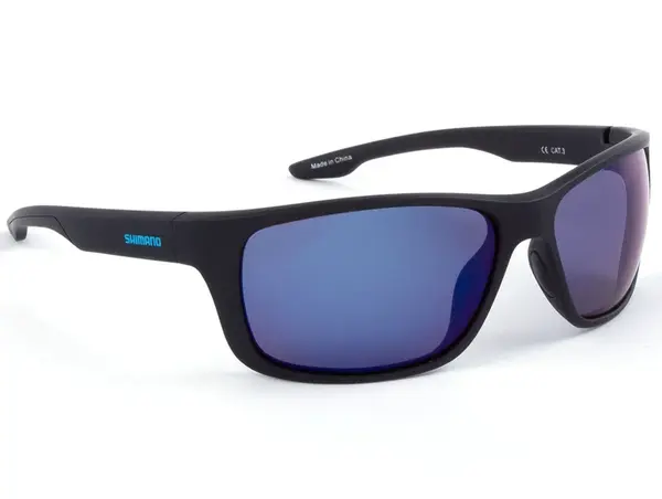 Shimano polarizační brýle antares matte black & blue mirror