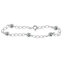 Soliter Stříbrný náramek s kuličkami 461 001 00201 04
