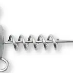 Savage gear jiggová hlava corkscrew ballhead - 20 g 2 ks