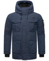 STONE HARBOUR Zimná bunda 'Edriik XX'  námornícka modrá