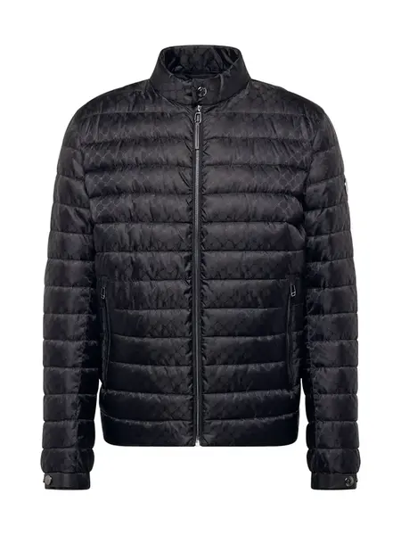 JOOP! Prechodná bunda 'Luke'  sivá / čierna