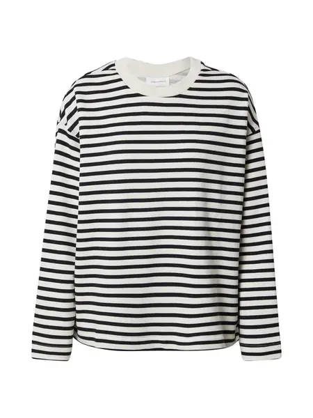 ARMEDANGELS Sveter 'FRANKAA'  čierna / biela