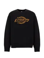 DICKIES Sveter 'Ruston'  hnedá / čierna