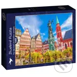Puzzle Staré mesto vo Frankfurte nad Mohanom, Nemecko - puzzle z kategorie 500 - 1000 dílků