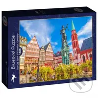 Puzzle Staré mesto vo Frankfurte nad Mohanom, Nemecko - puzzle z kategorie 500 - 1000 dílků