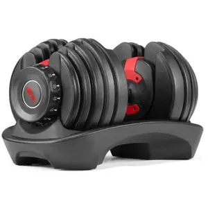 BOWFLEX SELECTTECH 552I Nastavitelná jednoruční činka, černá, velikost