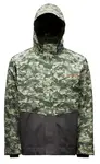 Grundéns bunda downrigger gore-tex jacket refraction camo green/anchor - xl