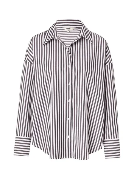 ONLY Blúzka 'Oregon'  čierna / biela