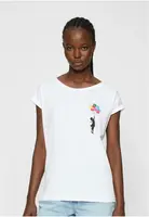 Dámské dívčí triko Floating Away bílé