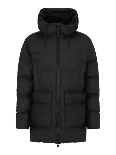 RAINS Zimná bunda  čierna