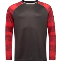 Klimatex SHELOB WARM Pánské MTB triko, černá, velikost XXXL