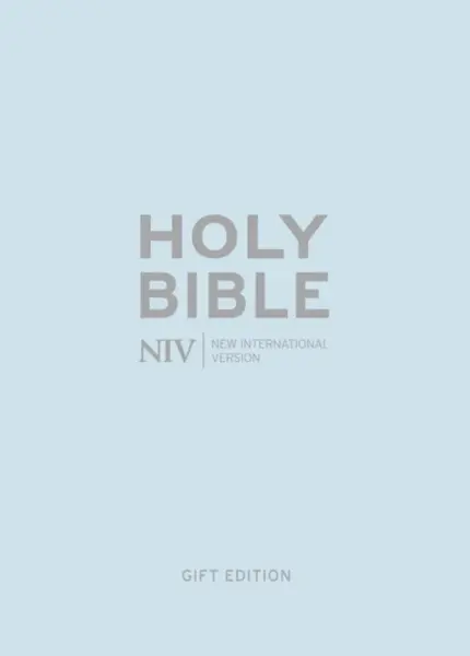 NIV Pocket Pastel Blue Soft-tone Bible - New International Version